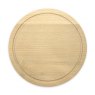Round Beech Chopping Board with Groove