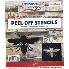 Bee Peel-Off Stencil Set