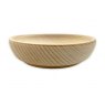 J60014 - Round Wooden Dish 9.5cm - Side