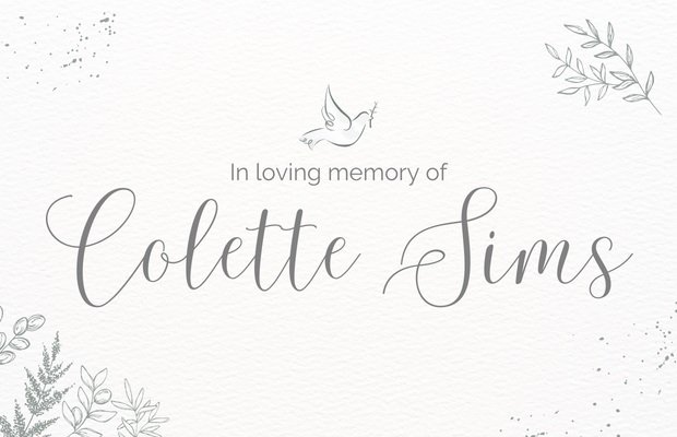 In Memory of Colette Sims