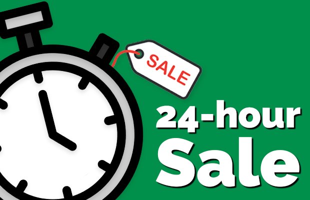 24-hour January Sale 2022