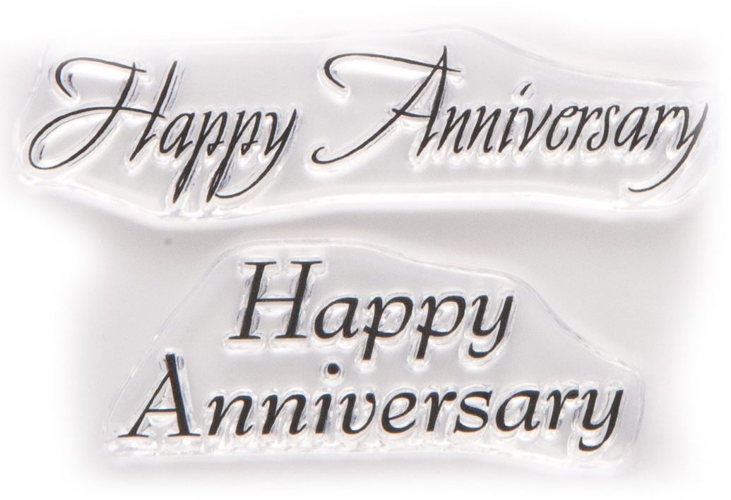Clear Stamp Happy Anniversary Turners Retreat