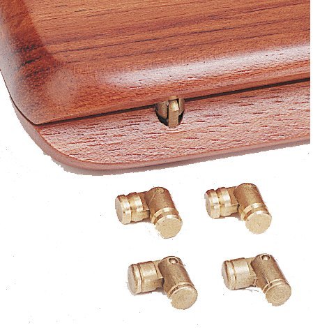 Mini Brass Hinges - Pack of 10 - Turners Retreat