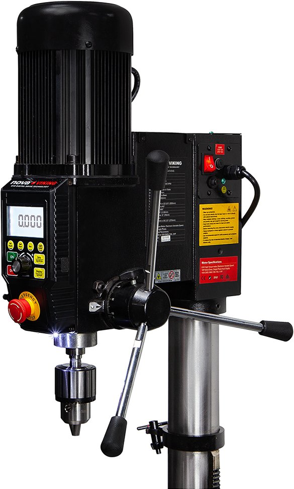NOVA Viking DVR 16" Bench Mounted Drill Press Turners Retreat