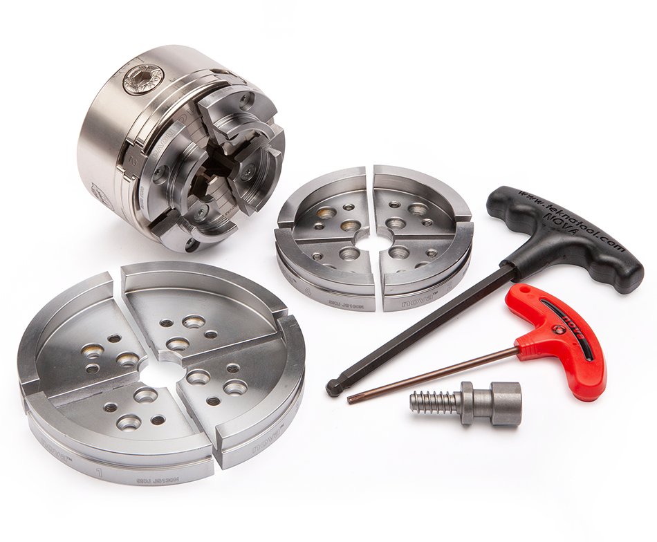 NOVA PROTEK SuperNOVA2 Woodturning Chuck Bundle Turners Retreat