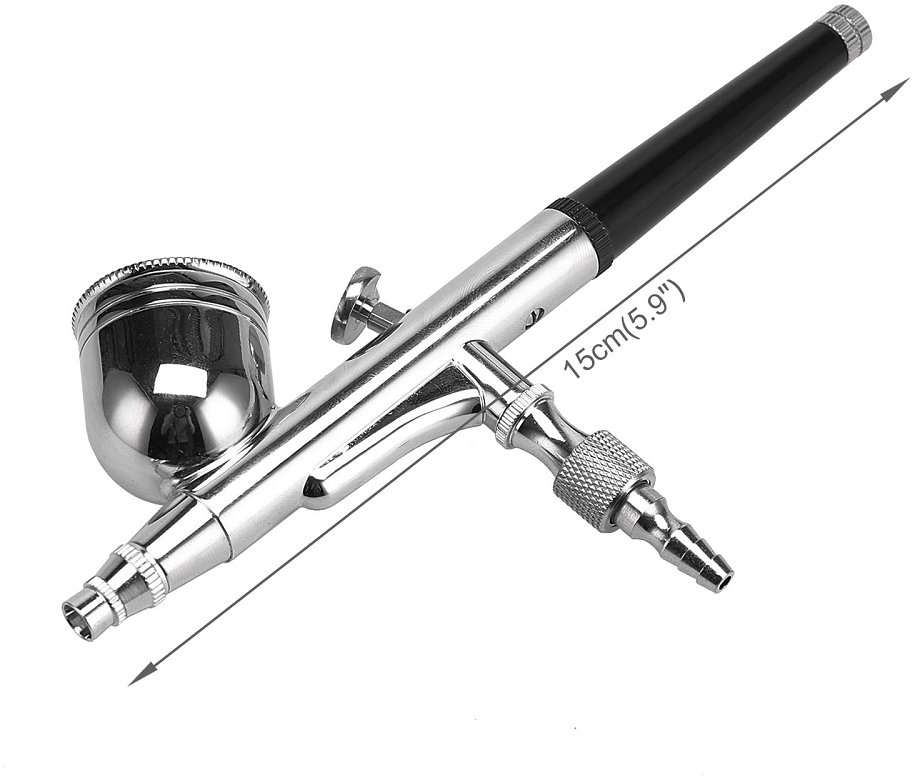 Voilamart Dual Action Gravity Feed Airbrush & Compressor Kit Turners
