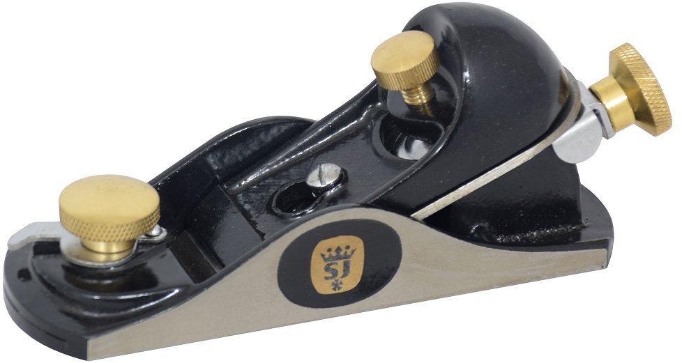 Spear & Jackson Carpenters Block Plane 6 1/2 35mm wide low angle cutter CBP65 e