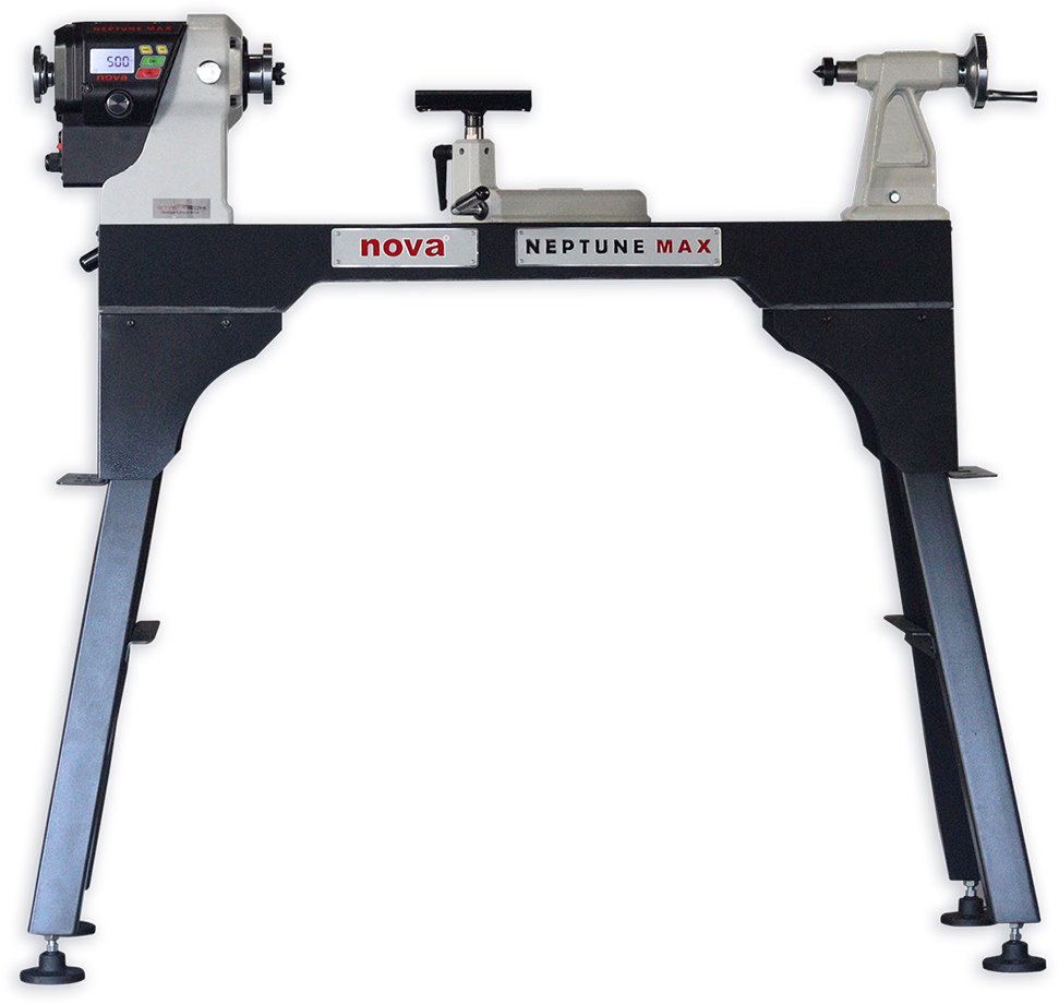 NOVA Neptune MAX DVR Woodturning Lathe - Turners Retreat