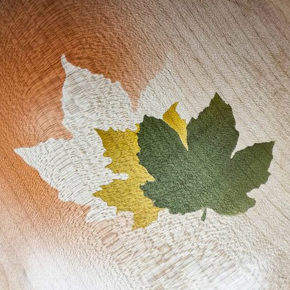 Sycamore Leaves Artist's Stencils