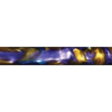 Pen Blank - Gold, Purple & Blue Acrylic