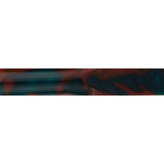 Pen Blank - Red, Green & Gold Acrylic