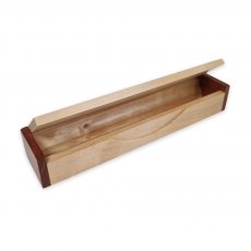 Wooden Square Pen Box