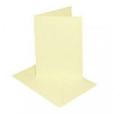 5 x 7 Cards with Envelopes - Pack of 6