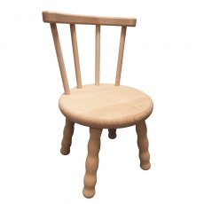 Beech Chair with Screw in Legs