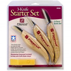 Three Piece Knife Starter Set