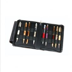 Leather Pen Pouch for 12 Pens