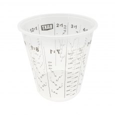 Calibrated Cups for Measuring and Mixing Epoxy by Volume - GlassCast