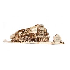 V-Express Steam Train & Tender Model Kit