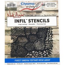 Forest Shadow Mesh Infil Stencil Set