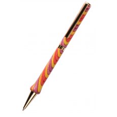 7mm Twist Pen with Plain Centre Band 24K