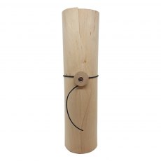 Round Wooden Wine Box