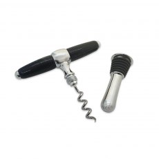 Artisan Handled Corkscrew Bottle Stopper Kit