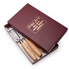 Five Piece Bevel Edge Boxwood Chisel Set