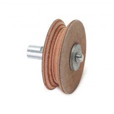 JET Profiled Leather Honing Wheel