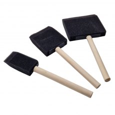 Foam Brushes (Pack of 3)