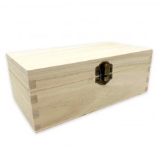 Small Rectangular Keepsake Box with Clasp