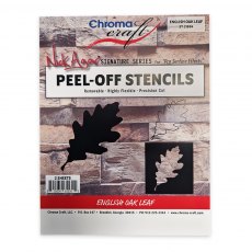 English Oak Peel-Off Stencil Set