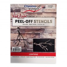 Lightning Peel-Off Stencil Set