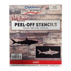 Shark Peel-Off Stencil Set