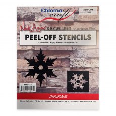 Snowflakes Peel-Off Stencil Set