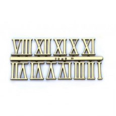 Full Roman Numerals - Gold