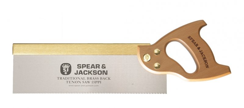 Spear and Jackson 12 inch brass back tenon saw
