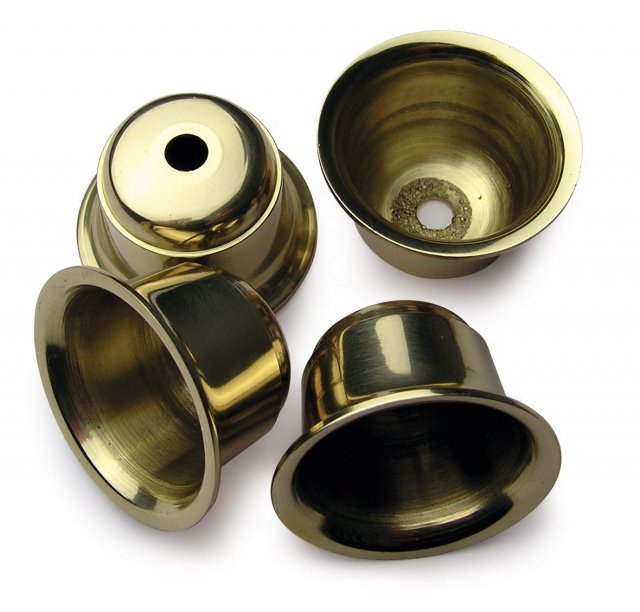 CAN - Candle Cups - Brass - Pack of 4