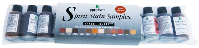 CSSSW - Chestnut - Wood Spirit Stain - Sample Pack