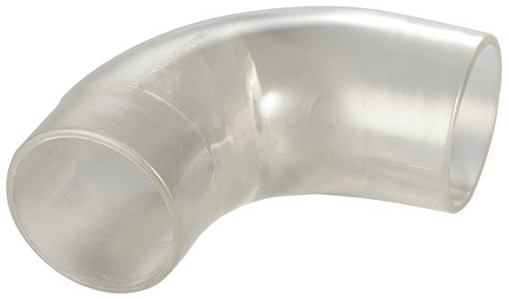CVA25050106 - 2 1/2" - Plastic Elbow - Clear