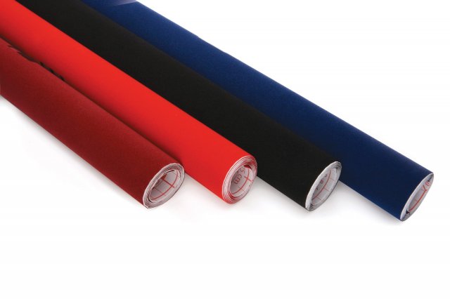 FM102 - Baize - Red - 1 Metre