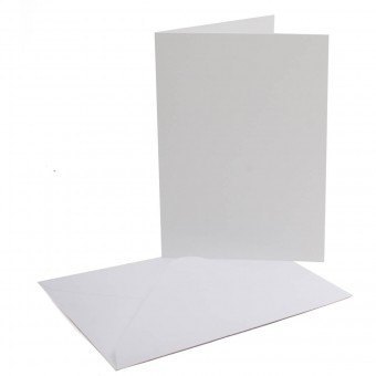 GC5057W - Creative House - 5 x 7 - White Cards - Pack of 6