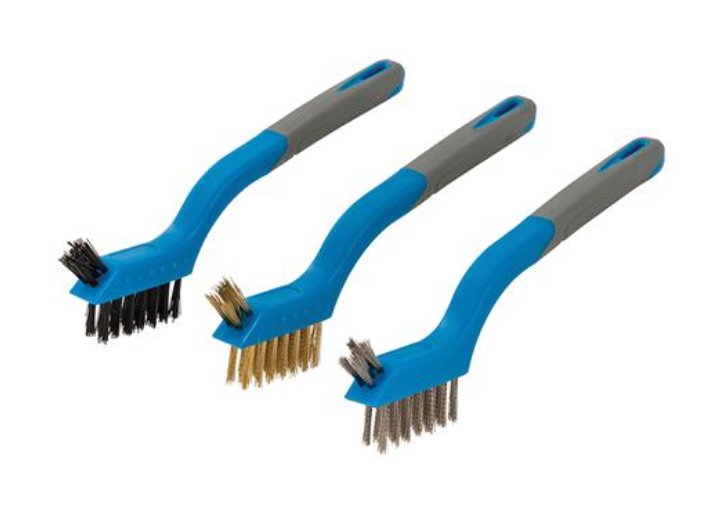 HT100 - Mini Wire Brush Set - 3 Piece