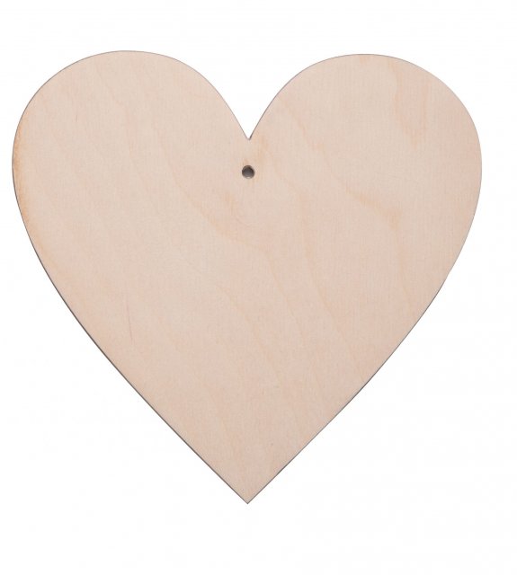 J10124 - Hanging Heart - Large - 15cm