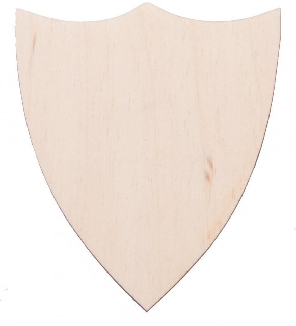 J10126 - Blank - Shield - 10cm