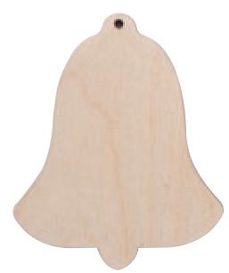 J10137 Wooden Bell Blank