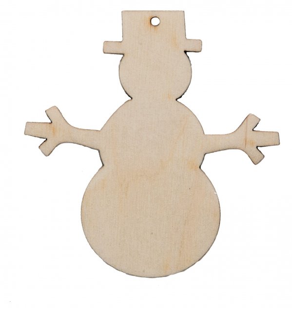 J10147 - Blank - Snowman - 10cm