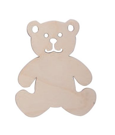 J10150 - Blank - Teddy Bear - 10cm