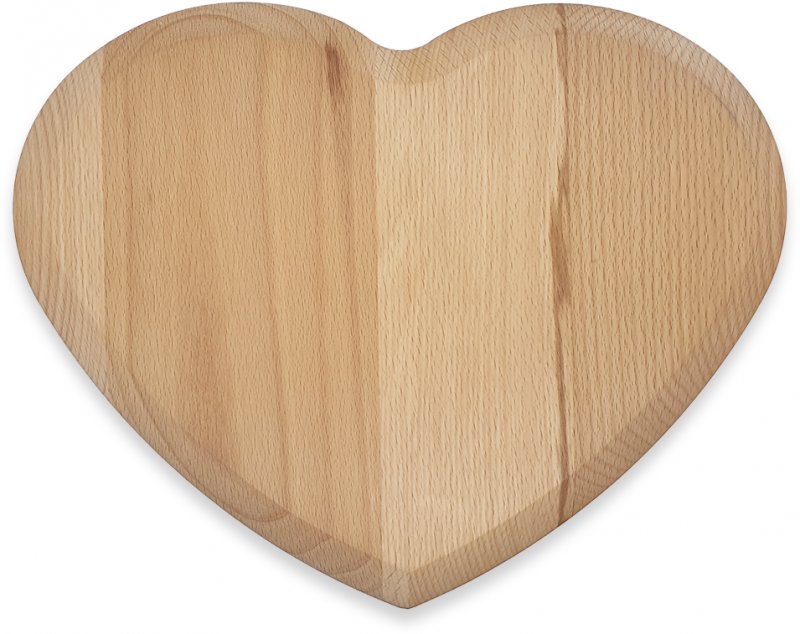 J50209 - Chopping Board - Heart Shaped