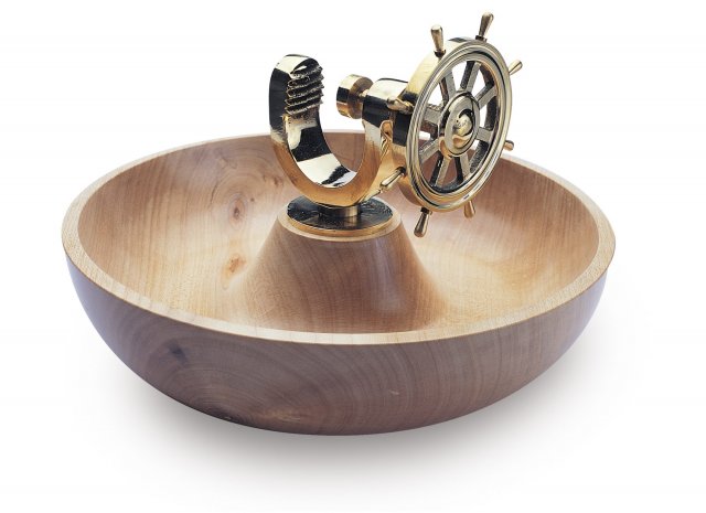【真鍮くるみ割】Brass Ships Wheel Nutcracker 真鍮くるみ割】Brass Ships Wheel Nutcracker