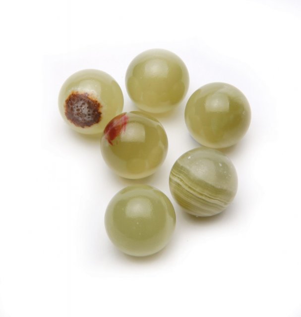 ON025 - Marbles - Onyx - Pack of 6